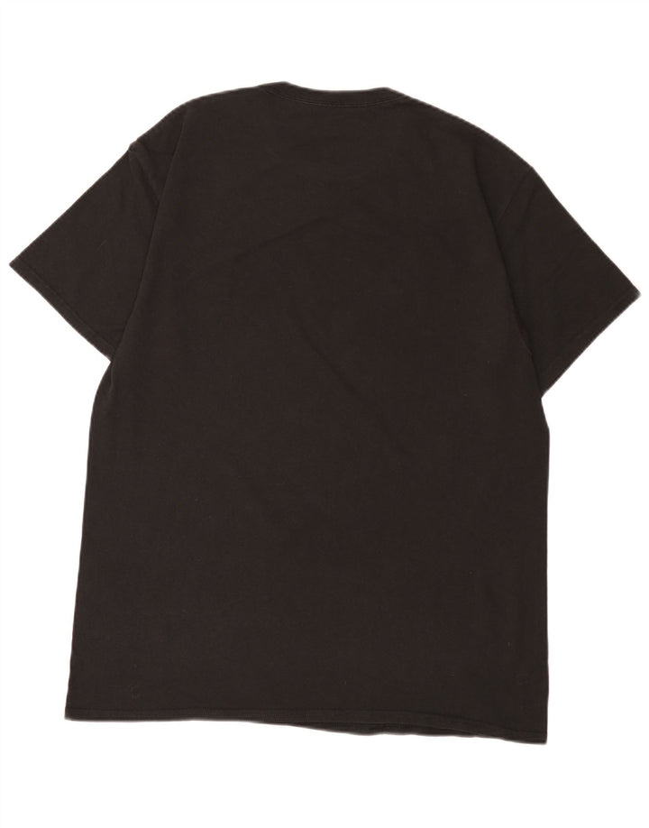 T-shirt grafica Reebok da uomo grande nera