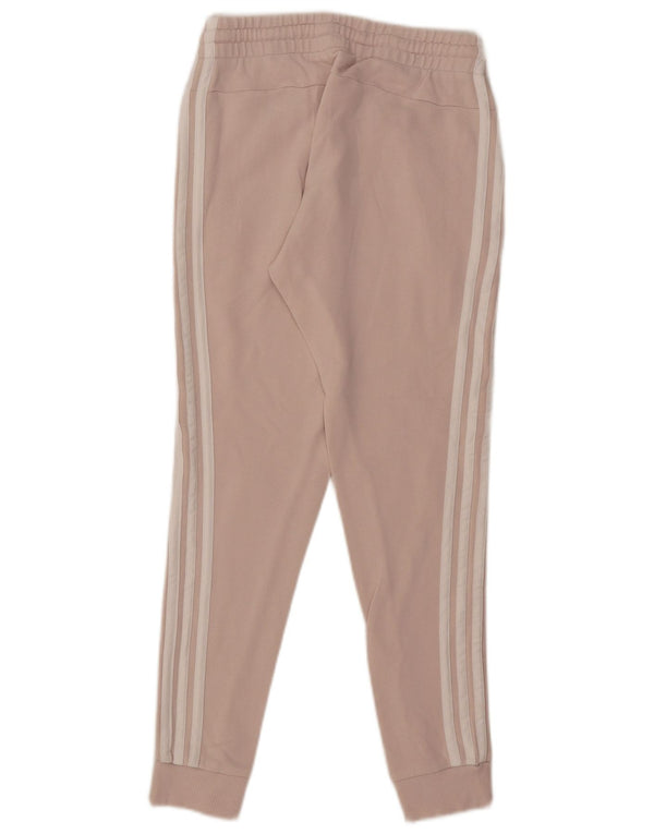 Pantaloni da tuta con grafica Adidas da donna Joggers UK 4/6 XS Rosa floreale
