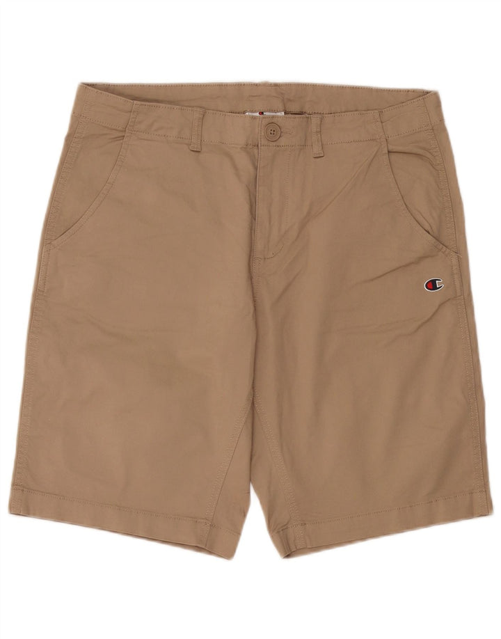 CHAMPION Pantaloncini casual da uomo grandi W36 in cotone beige