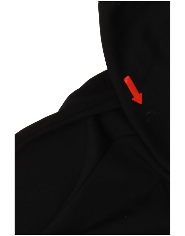 Felpa con cappuccio Nike Dri Fit da uomo, media, in poliestere nero