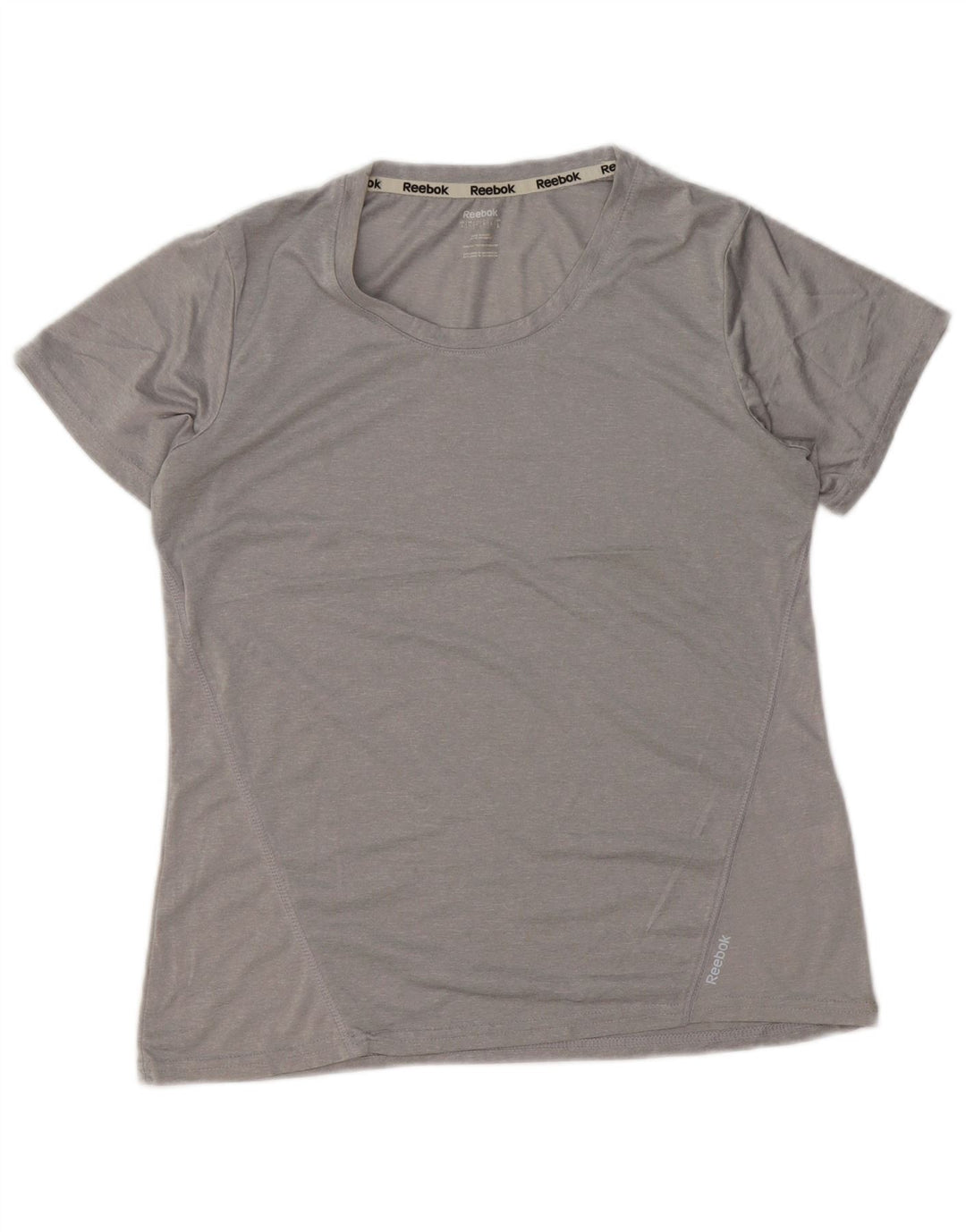 T-shirt REEBOK da donna Top UK 16 Large Grigio Poliestere