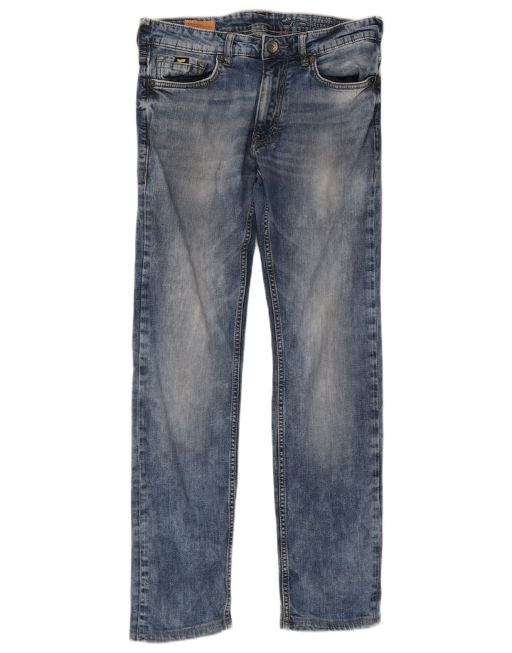 Jeans dritti da donna Gas W32 L30 cotone blu