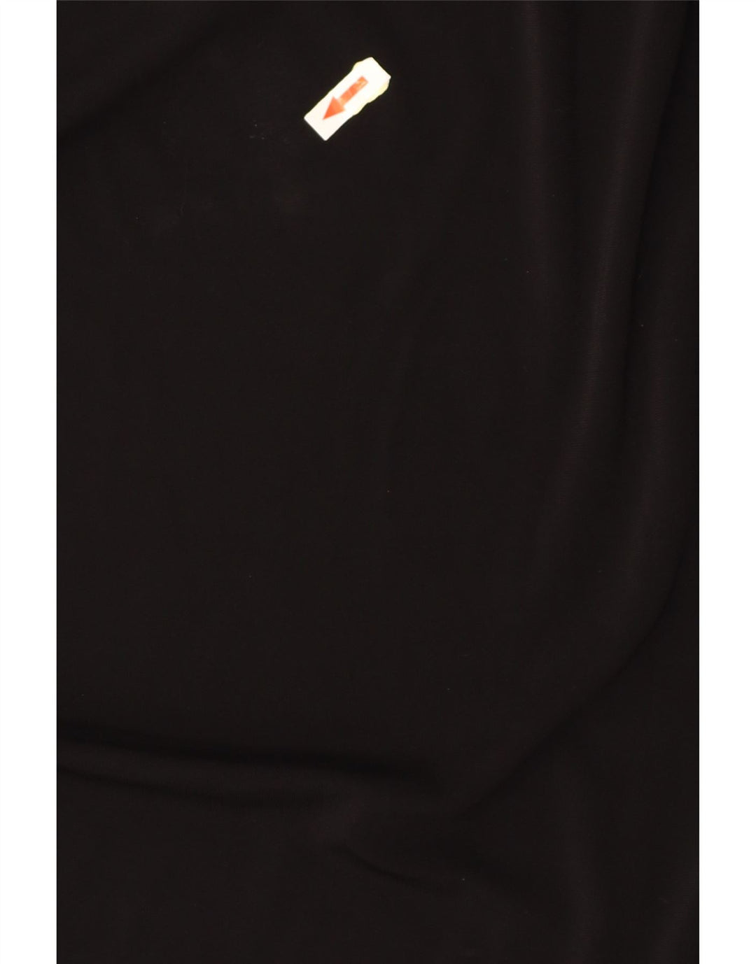 Abito a tunica a pipistrello da donna DKNY UK 16 grande in viscosa nera