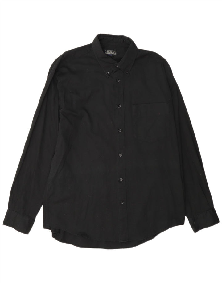 Camicia da uomo Rifle Large nera