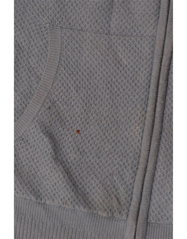 Maglione cardigan con cappuccio da uomo Marks & Spencer in viscosa blu medio