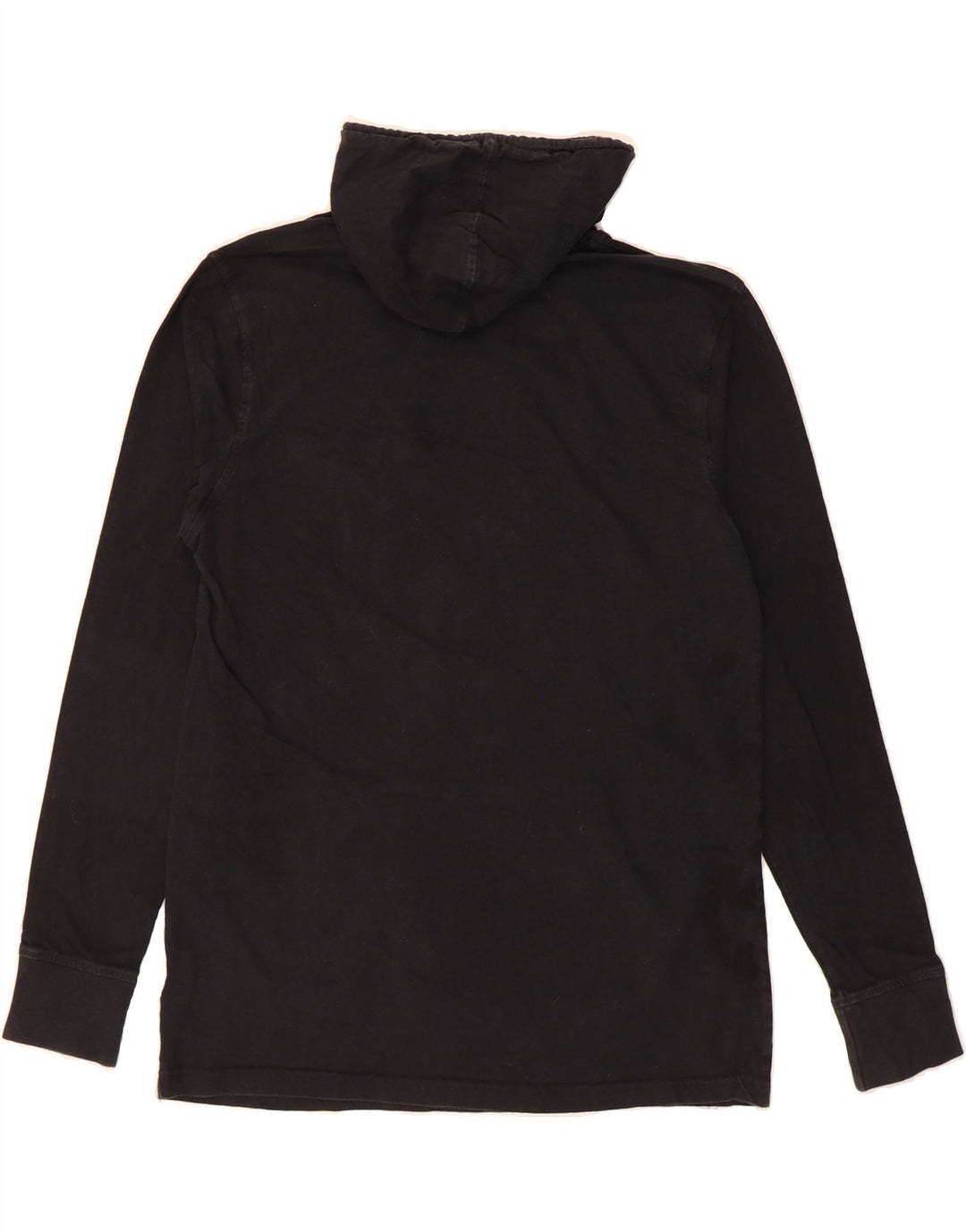 CHAMPION Mens Hooded Top Long Sleeve Medium Black Cotton Vintage Champion and Second-Hand Champion from Messina Hembry 