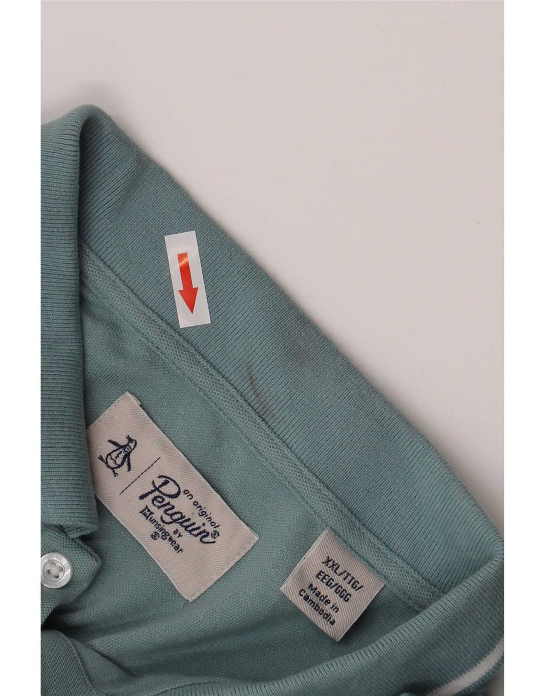 Polo da uomo Penguin 2XL in cotone blu