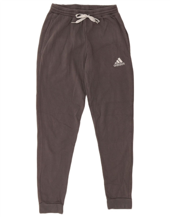 Pantaloni da tuta da uomo ADIDAS Joggers piccoli in cotone grigio