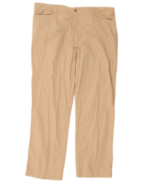 Pantaloni casual dritti da uomo Pierre Cardin IT 54 2XL W42 L31 Cotone beige