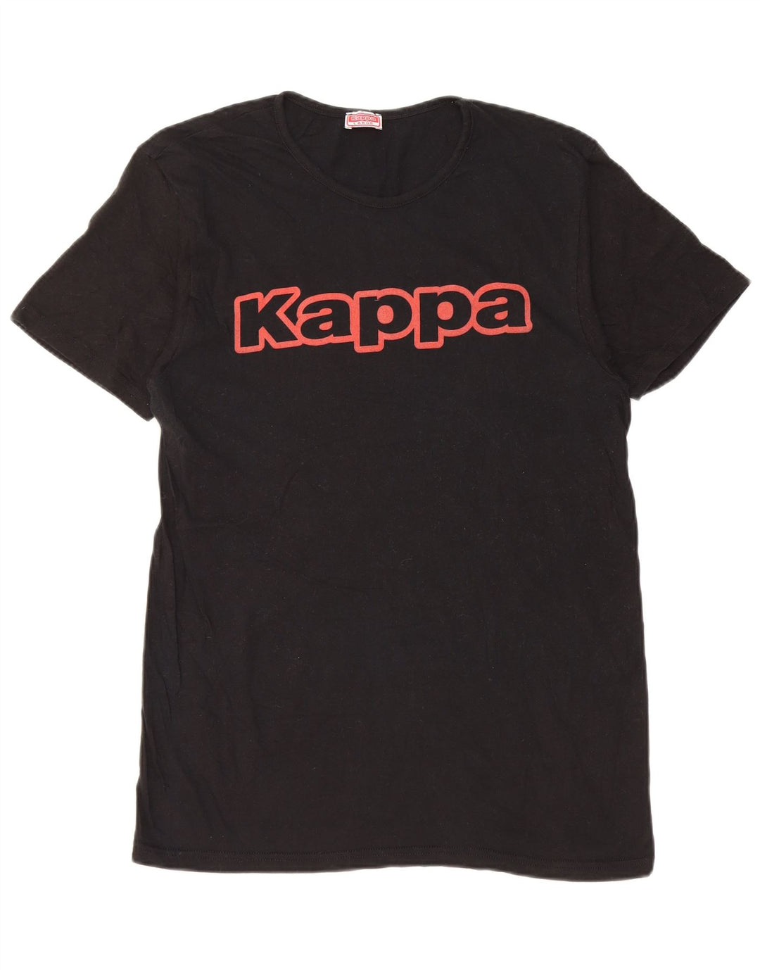 T-shirt grafica da uomo Kappa grande nera