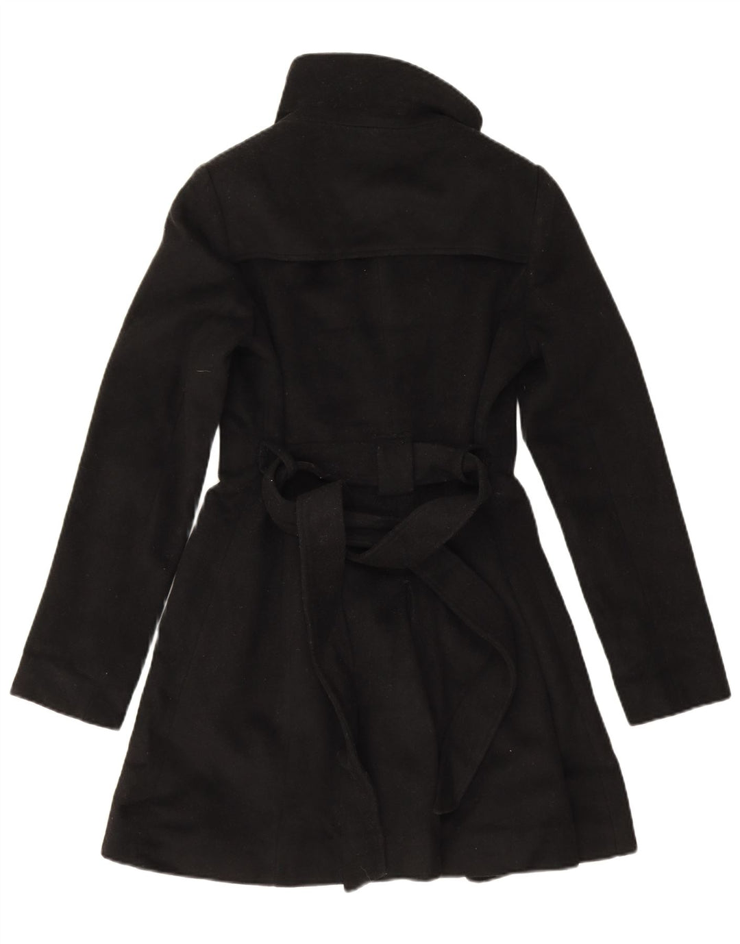 Soprabito oversize da donna Dkny US 2 XS in lana nera