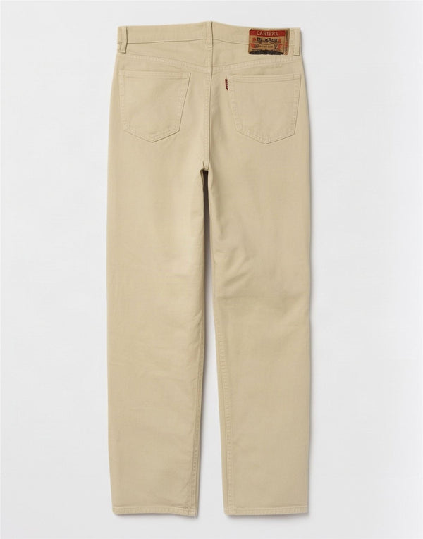 Jeans dritti da uomo Carrera W36 L33 cotone beige
