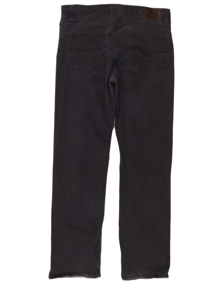 Pantaloni casual Marks & Spencer da uomo Blue Harbour W36 L33 Blu Navy