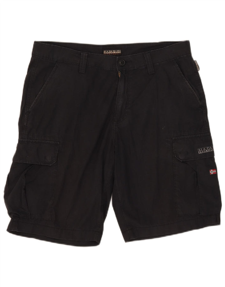 Pantaloncini cargo Geographic da uomo Napapijri W33 cotone blu navy medio