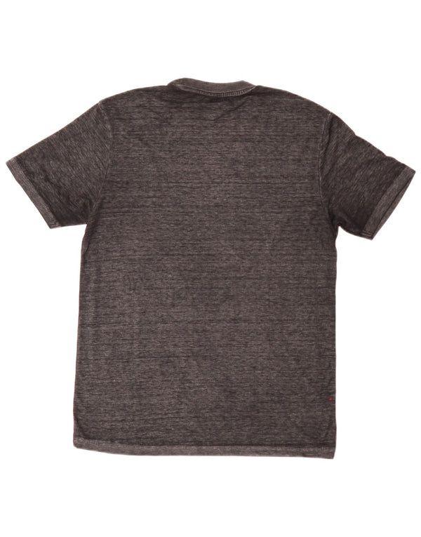 T-shirt grafica da uomo Hard Rock Cafe Malta, cotone grigio medio