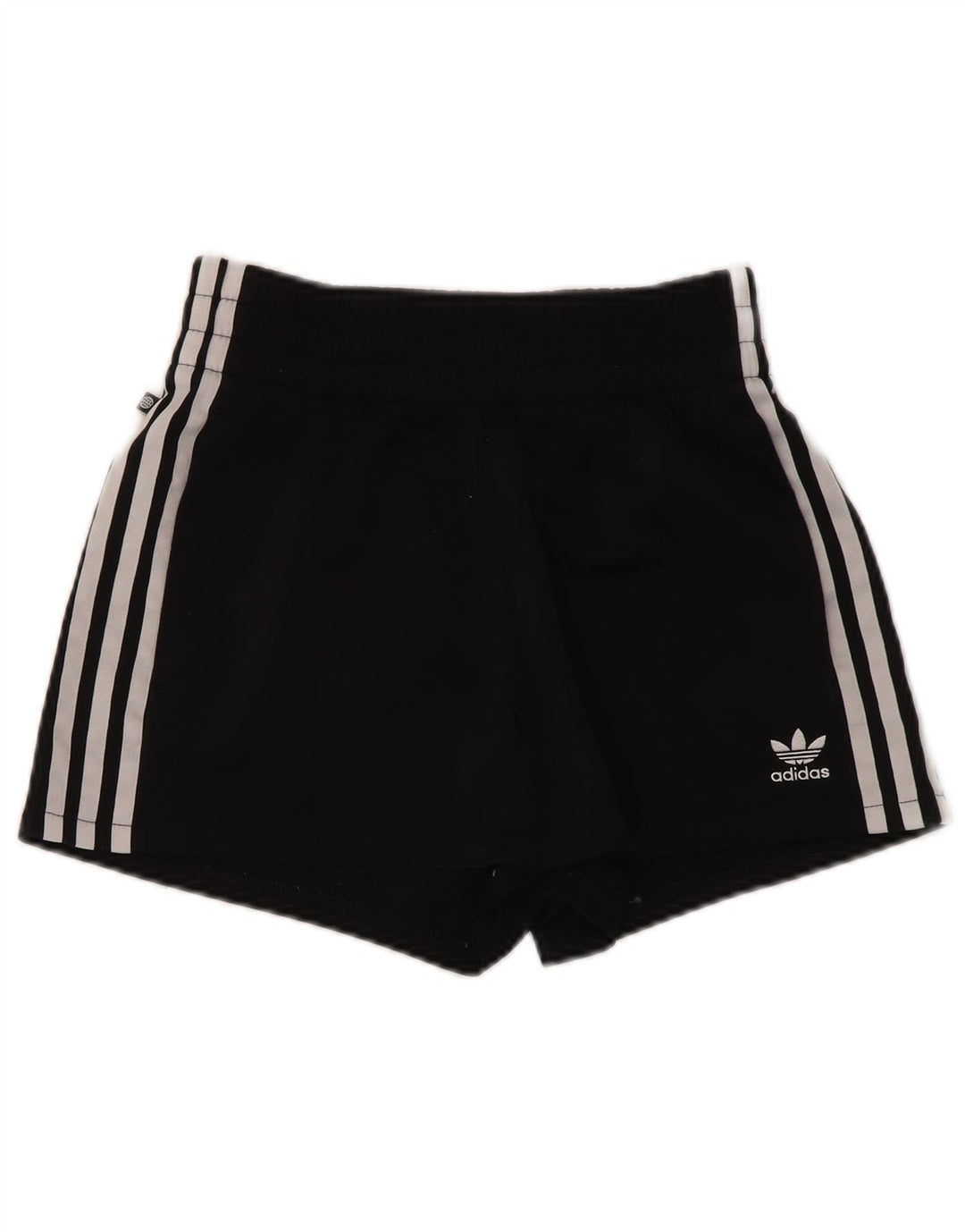 Pantaloncini sportivi Adidas da donna UK 4/6 XS poliestere nero