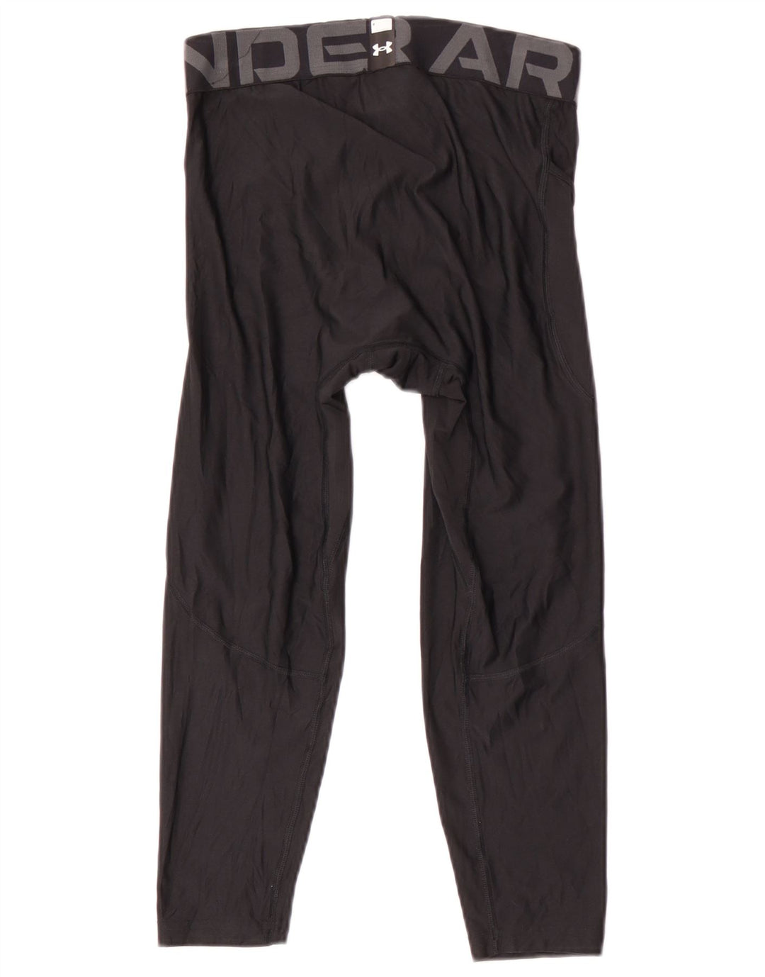 Under Armour Mens Heat Gear Graphic Capri Leggings medio nero