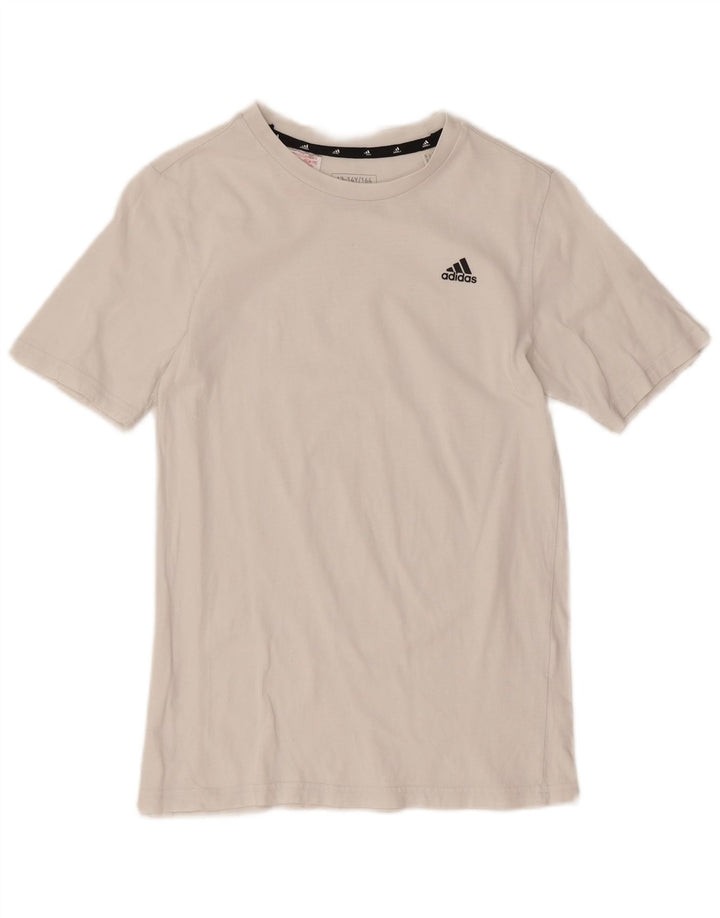Maglietta Adidas Bambino 13-14 Anni Bianca