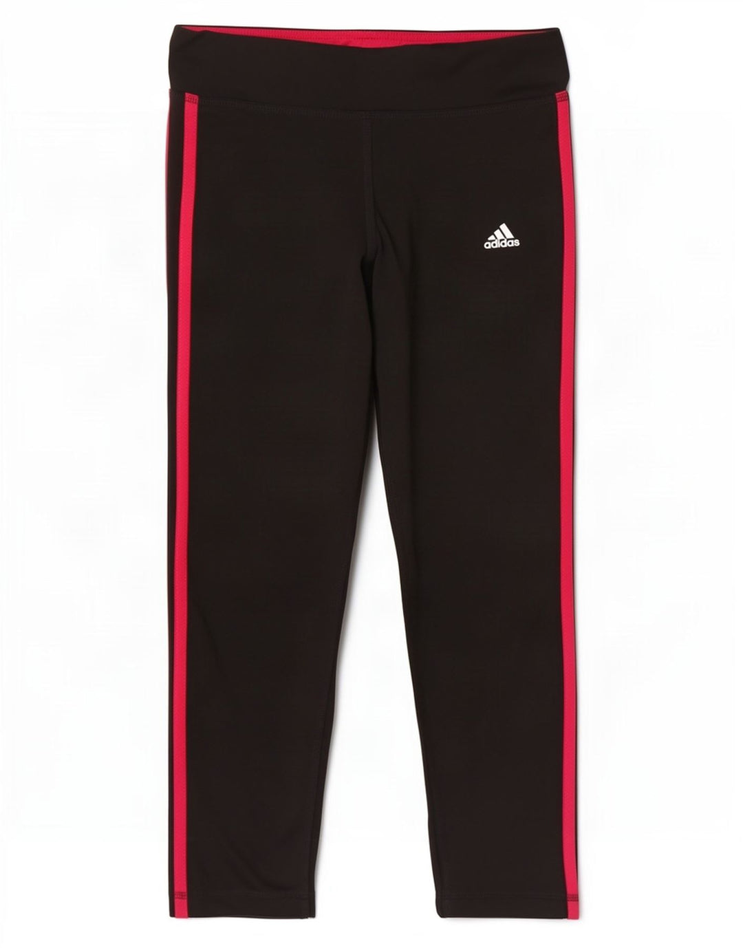 Leggings Adidas Climalite Capri da donna UK 8/10 Piccolo poliestere nero