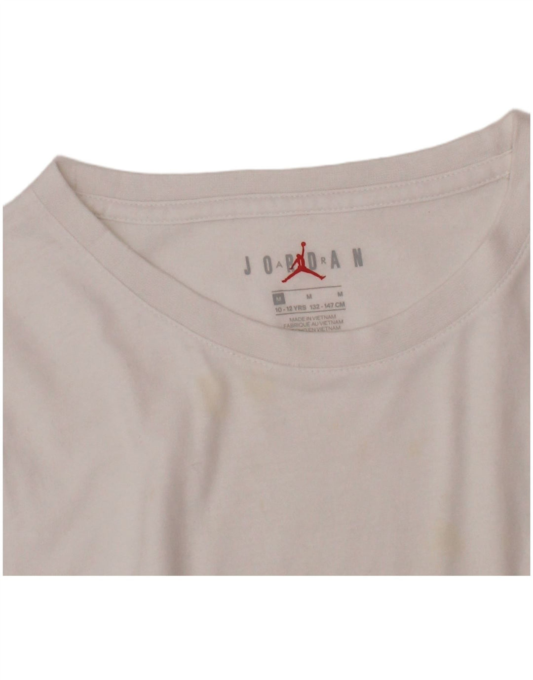 T-shirt grafica JORDAN per ragazzi 10-11 anni, colore bianco medio