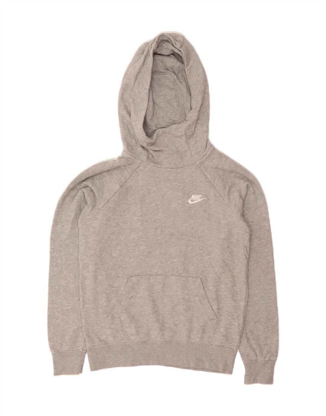 NIKE Mens Hoodie Jumper Small Grey Cotton Vintage Nike and Second-Hand Nike from Messina Hembry 