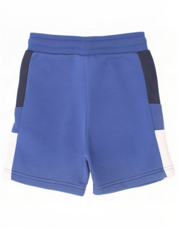 Pantaloncini sportivi grafici Ellesse da bambino 6-7 anni in cotone color block blu