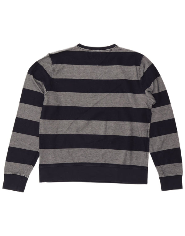 TOMMY HILFIGER Maglione maglione girocollo da donna UK 18 XL Blu navy