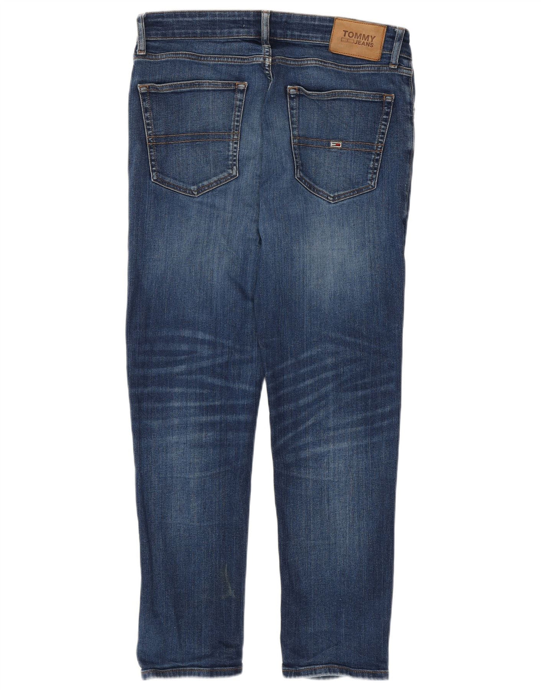 TOMMY HILFIGER Mens Slim Jeans W32 L27 Blue Cotton