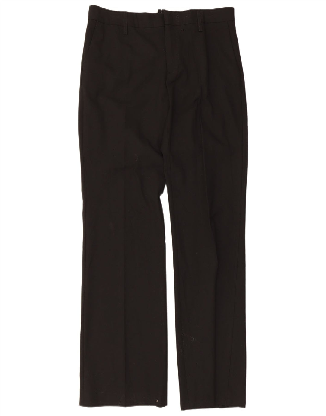 Pantaloni chino dritti da donna Zara EU 40 medi W30 L34 poliestere nero