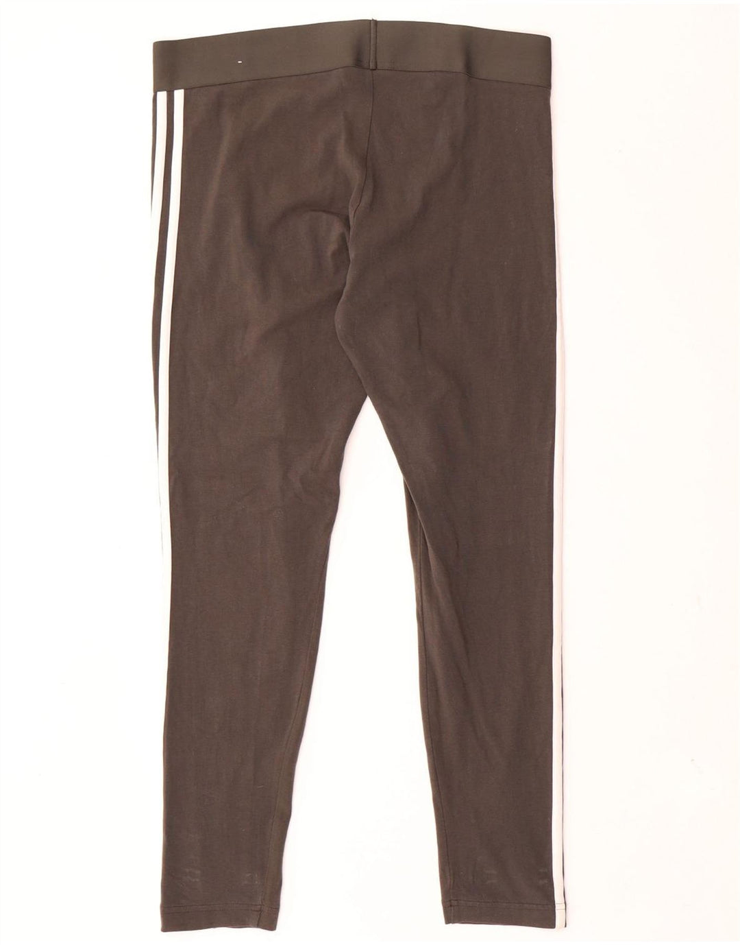 Leggings Adidas Donna UK 16/18 Grande Cotone Grigio