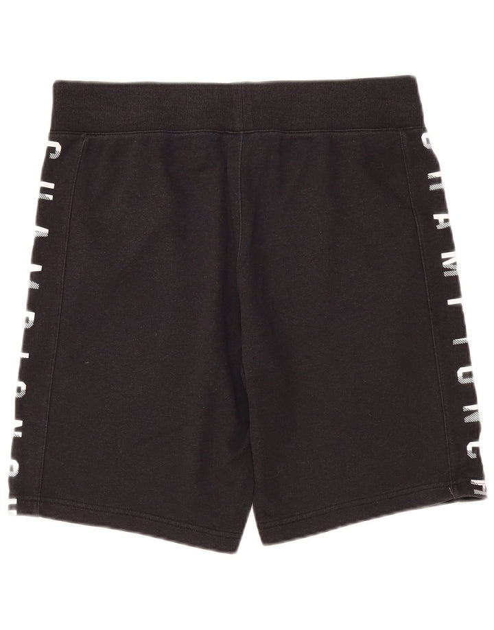 Pantaloncini sportivi grafici da uomo Champion cotone medio blu navy