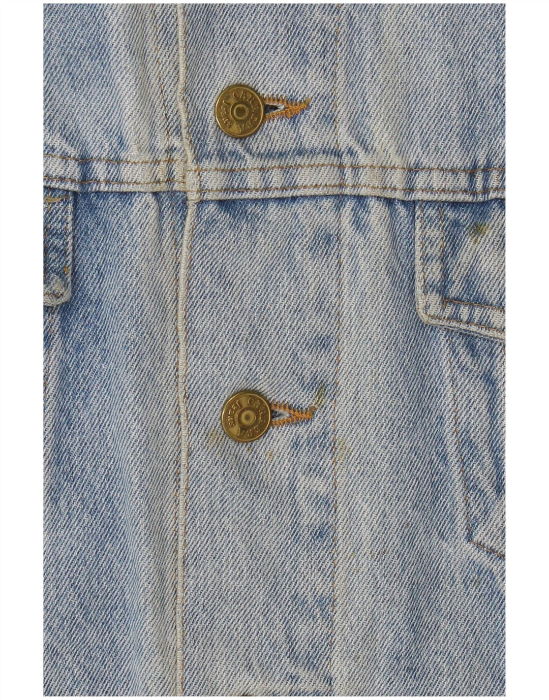 Gilet in denim da uomo Carrera UK 14 cotone blu medio