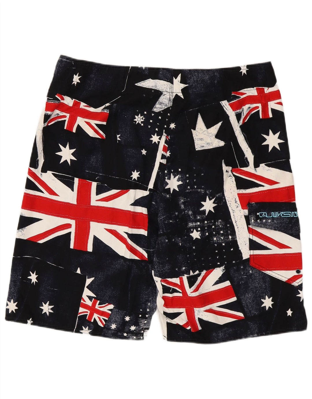 Pantaloncini da bagno grafici da uomo Quiksilver XL poliestere multicolore