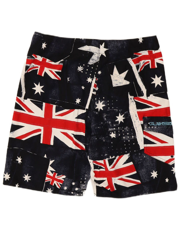 Pantaloncini da bagno grafici da uomo Quiksilver XL poliestere multicolore