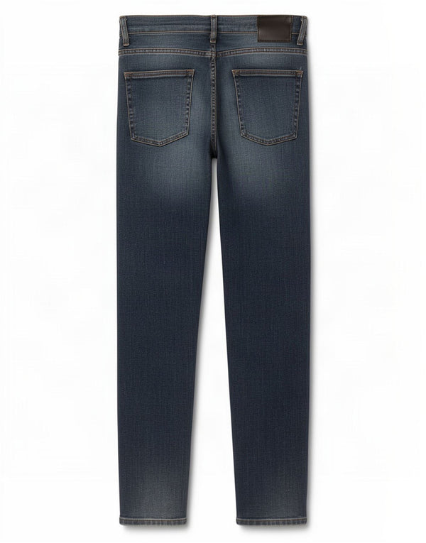 Zara Mens Slim Jeans EU 42 Large W32 L32 Blue Cotton