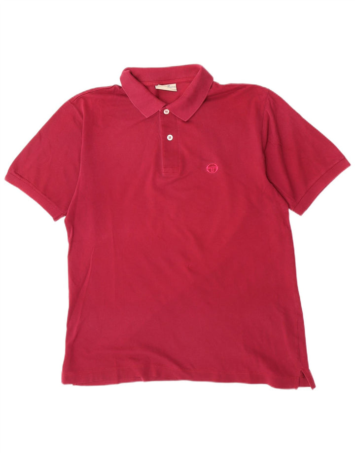Polo da uomo Sergio Tacchini IT 48 Medium Maroon