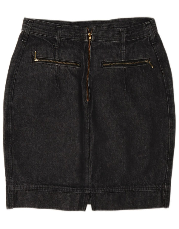 Mini gonna di jeans da donna Wit Boy W28 Grigio medio