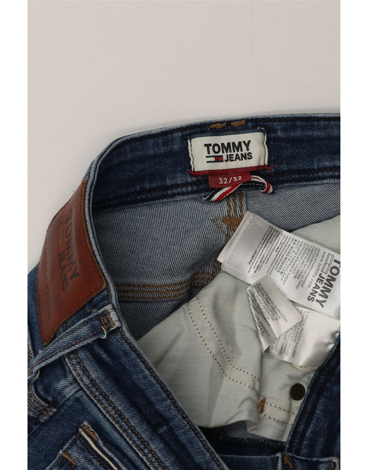 Jeans bootcut da donna Tommy Hilfiger W32 L32 cotone blu