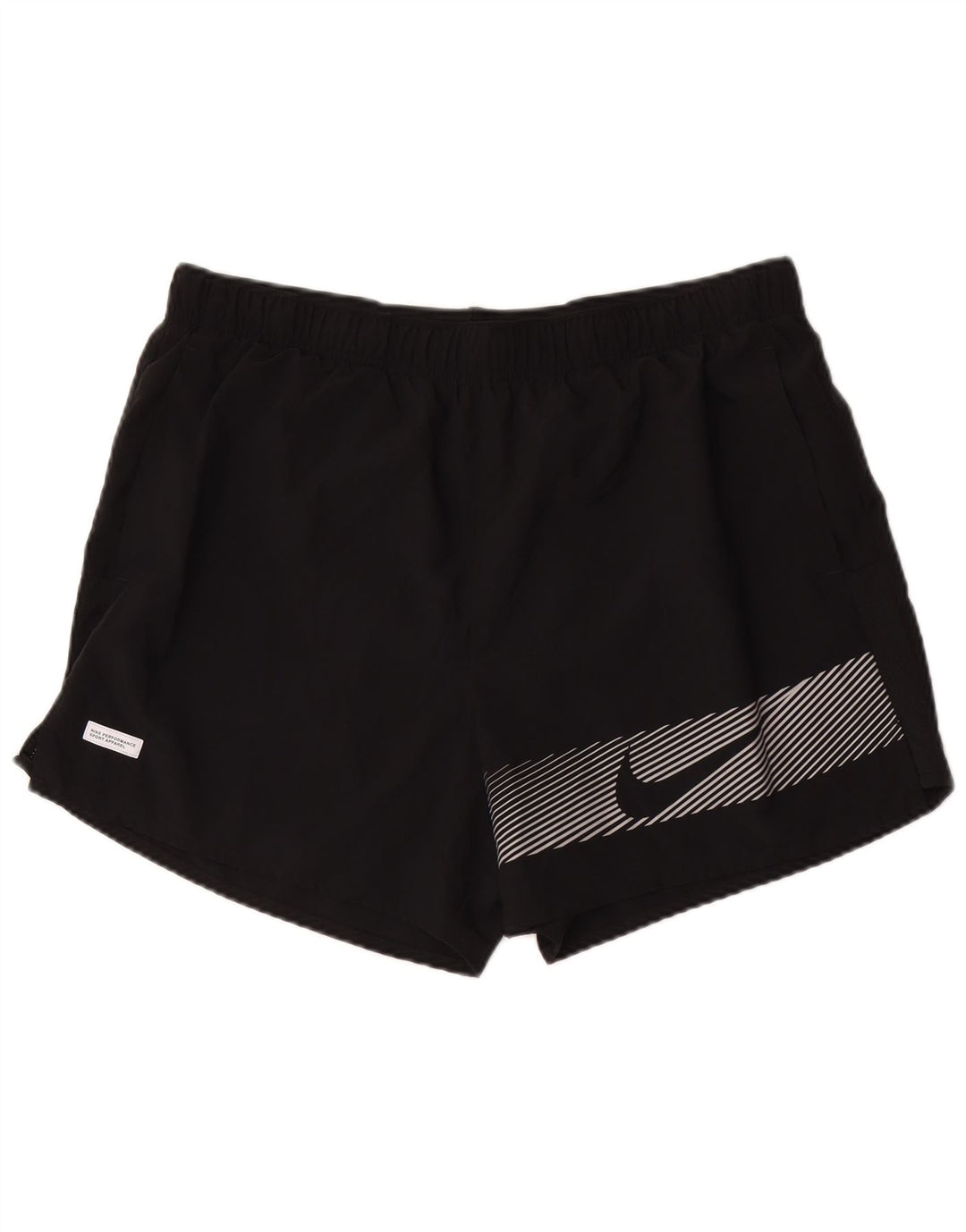 Nike Pantaloncini Sportivi da Uomo Dri Fit con Stampa XL Nero Poliestere