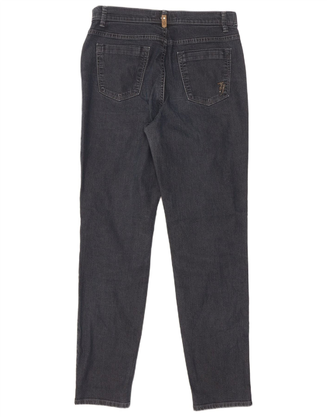 Jeans Slim Donna Trussardi W29 L30 Blu Navy Cotone