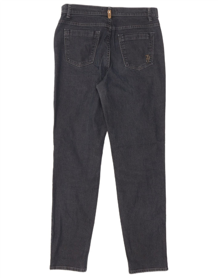 Jeans Slim Donna Trussardi W29 L30 Blu Navy Cotone