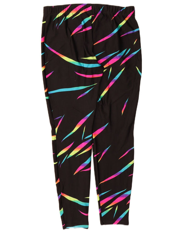 Leggings da donna Rodeo UK 14 Nylon a righe nere grandi