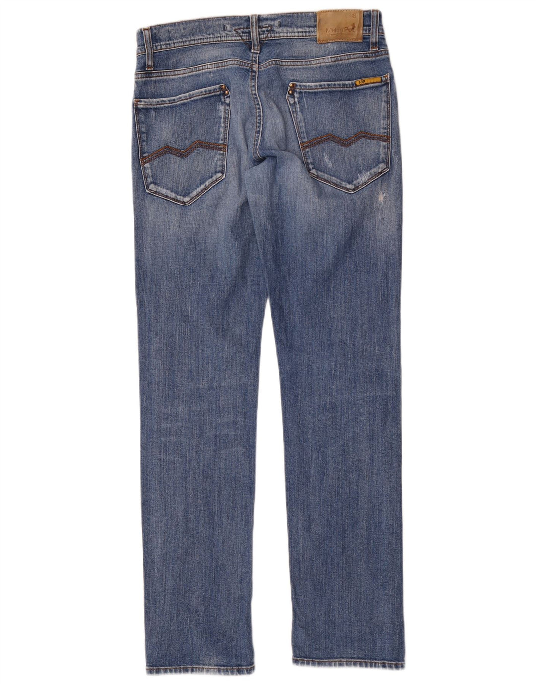Jeans slim da donna Maner Meltin' Pot W32 L32 cotone blu