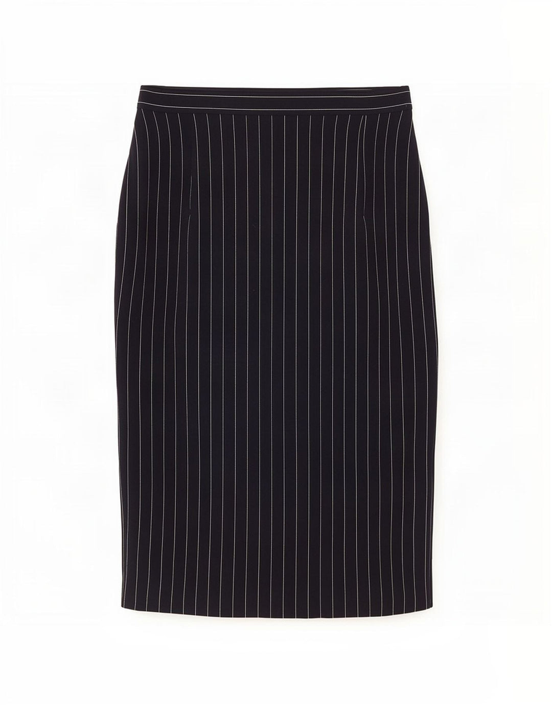 Gonna longuette da donna Mondi EU 40 Media W28 Poliestere a righe blu navy
