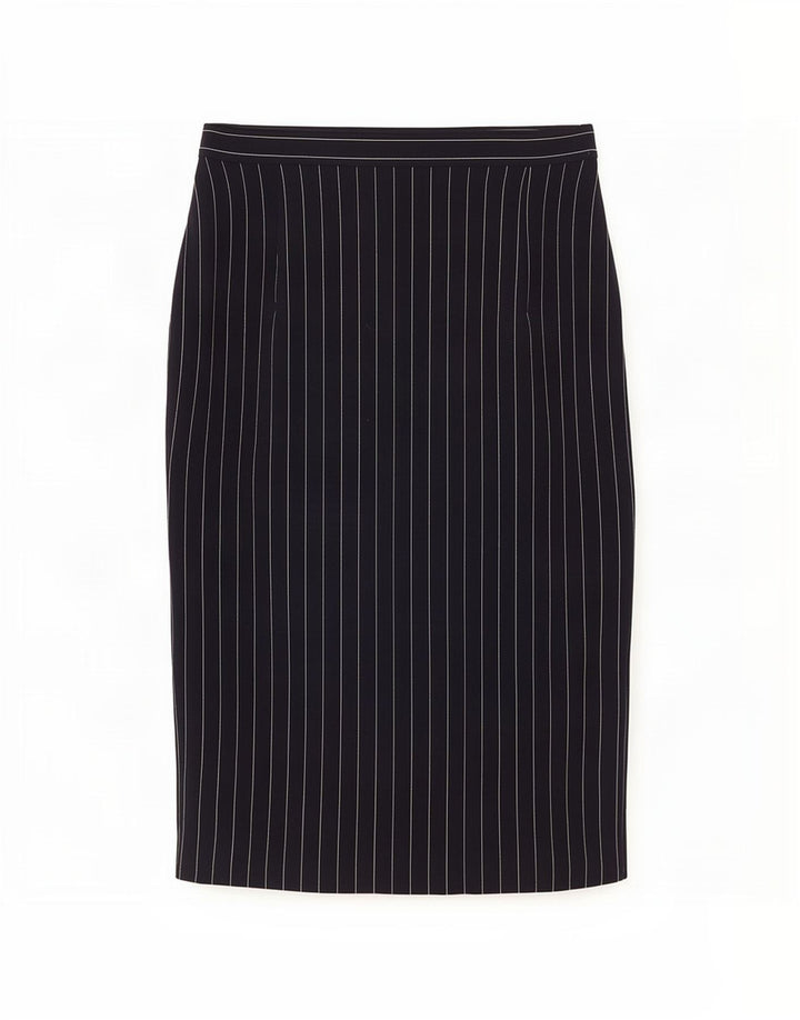 Gonna longuette da donna Mondi EU 40 Media W28 Poliestere a righe blu navy