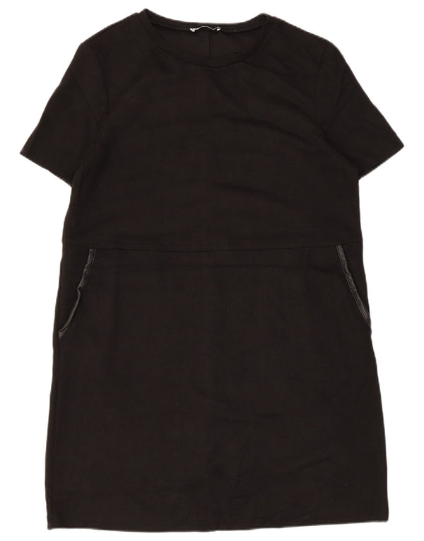 Abito a trapezio da donna Zara UK 14 medio nero