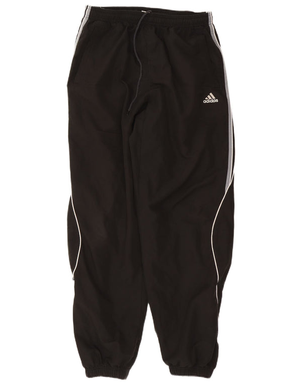 ADIDAS Mens Tracksuit Trousers Joggers UK 36 Small  Black