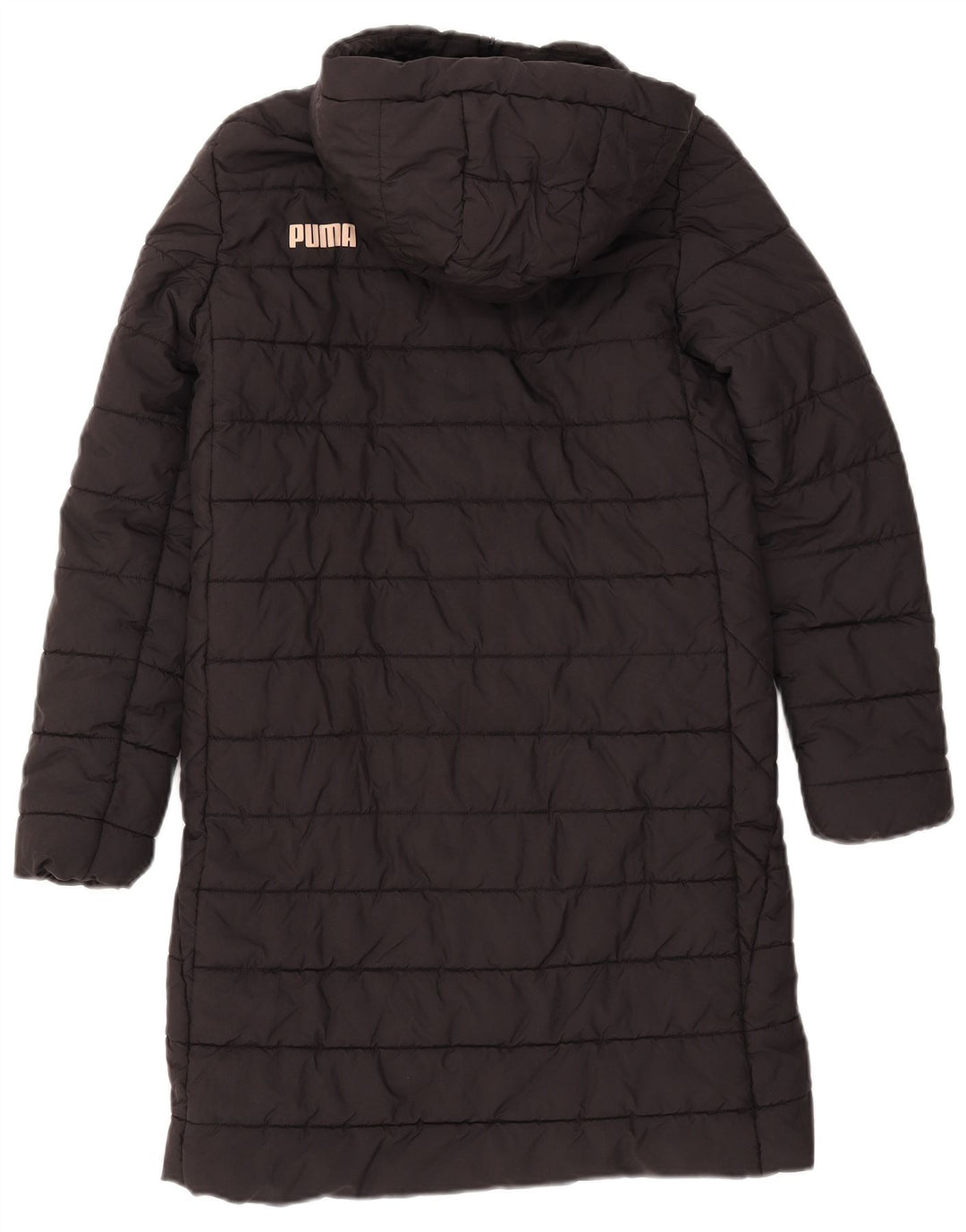Cappotto imbottito con cappuccio da donna Puma UK 6 XS poliestere nero