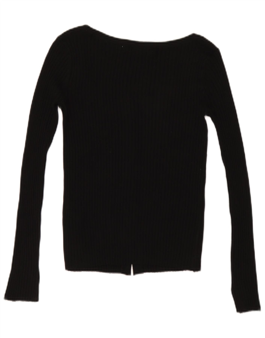 Maglione cardigan da donna Zara UK 8 piccolo acrilico nero
