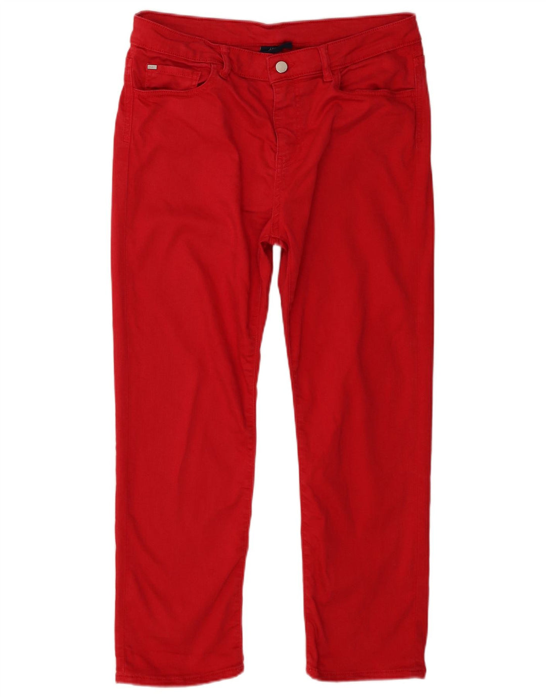 Jeans slim da donna Armani W29 L25 Lyocell rosso